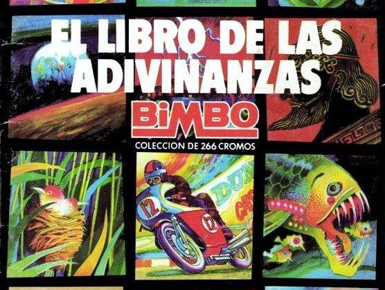 �lbum de cromos de Bimbo - El libro de las adivinanzas