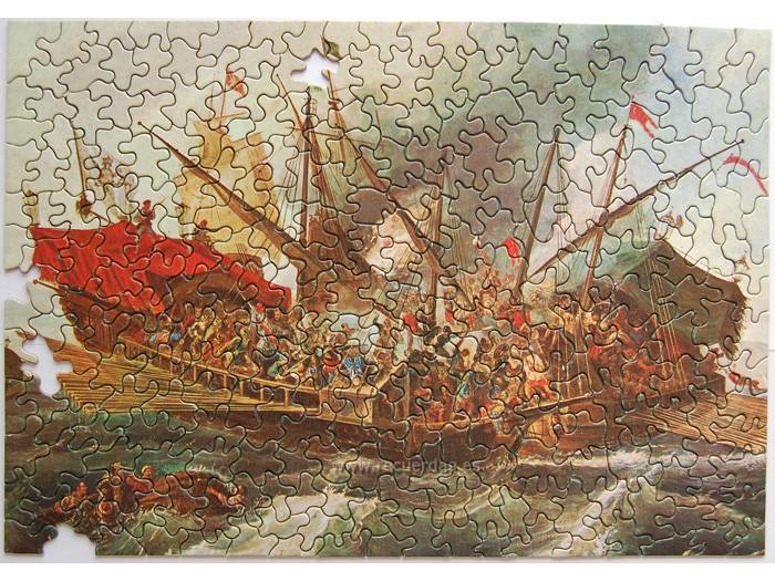 Juguetes Plaven - Puzzle Grandes combates navales - Batalla de Lepanto